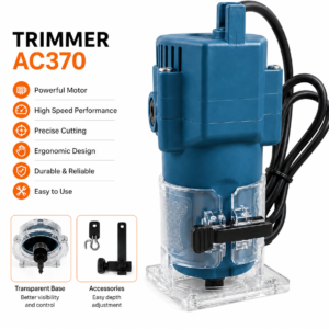 AC370 TRIMMER — POWER MEETS PRECISION!